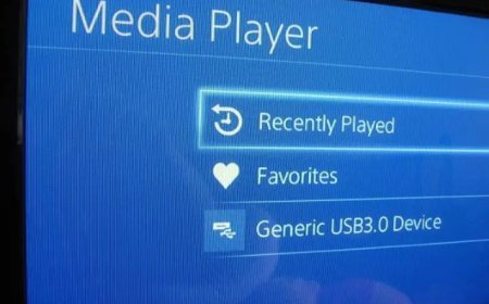 How to Fix USB PS4 Media Player Not Showing Files