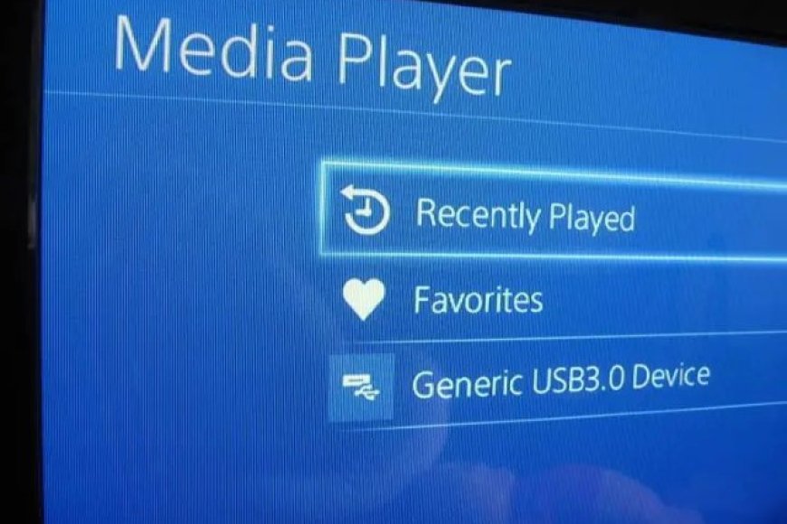 How to Fix USB PS4 Media Player Not Showing Files Nymasoft