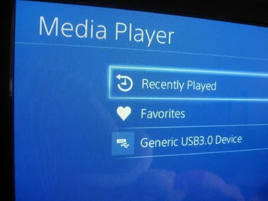 How to Fix USB PS4 Media Player Not Showing Files