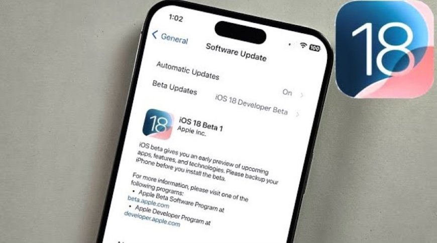 iOS 18 Beta 1, What's New